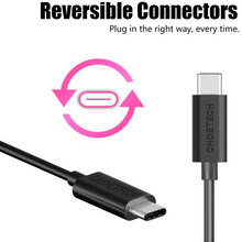 Кабель CHOETECH USB Type-C - USB Type-C 1 м Black (AC0002)