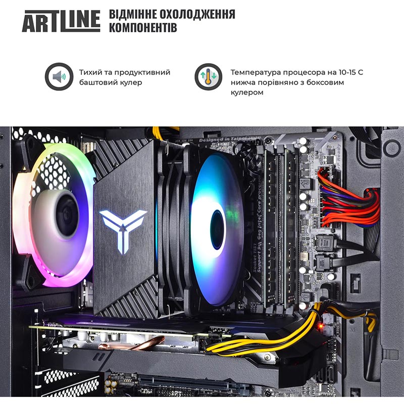 Фото Компьютер ARTLINE Gaming X64v11Win