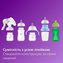 Соска Philips Avent Natural быстрый поток 6+ мес 2 шт (SCY965/02)