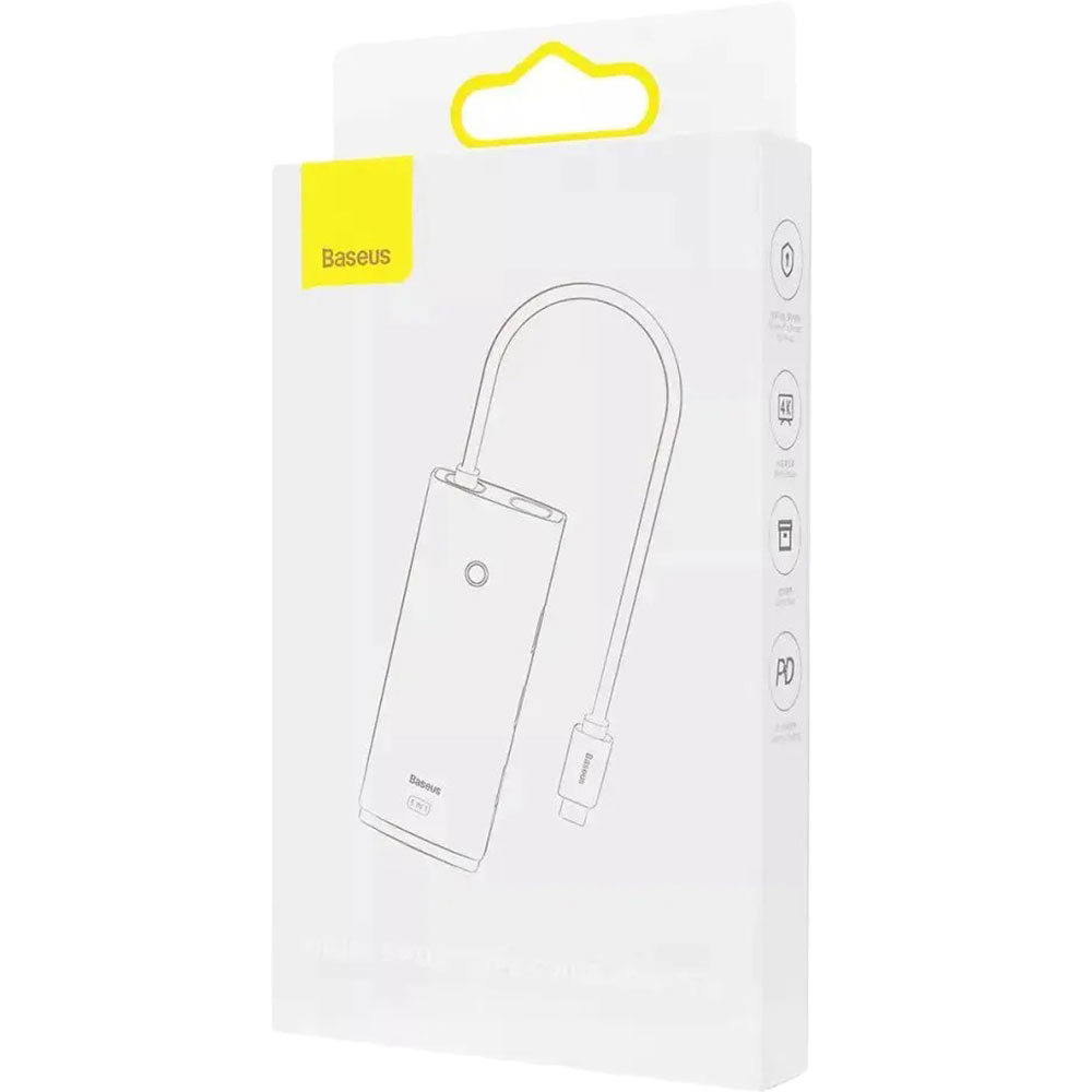 Фото Док-станция BASEUS Lite Series 5in1 Black (39676)