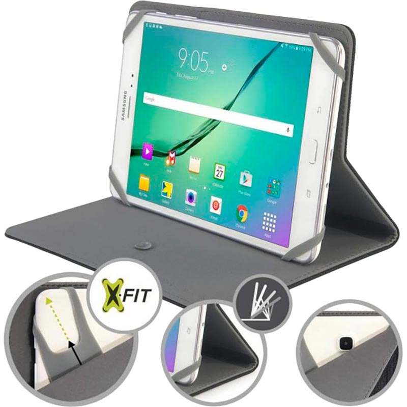 Фото Чохол Tucano Vento Universal для планшетів 7-8" Black (TAB-VT78)