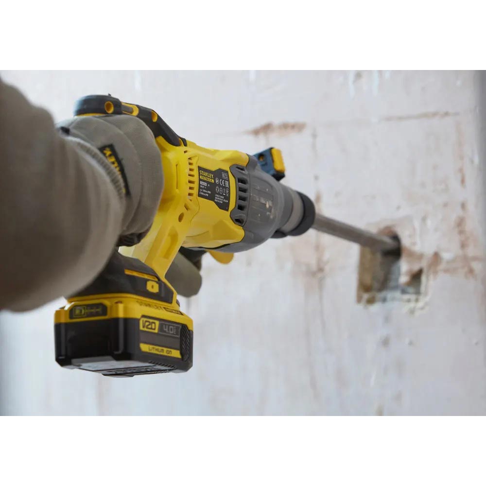 Фото Перфоратор STANLEY FatMax SDS-Plus Li-Ion (SFMCH900B)