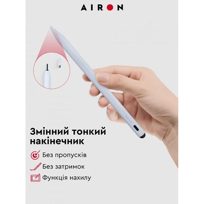 Фото Стілус AIRON AirPen 2 для ємнісного дисплея (6126755803226)