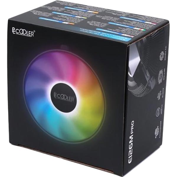 Фото Кулер процесорний PCCOOLER RGB E126 PRO