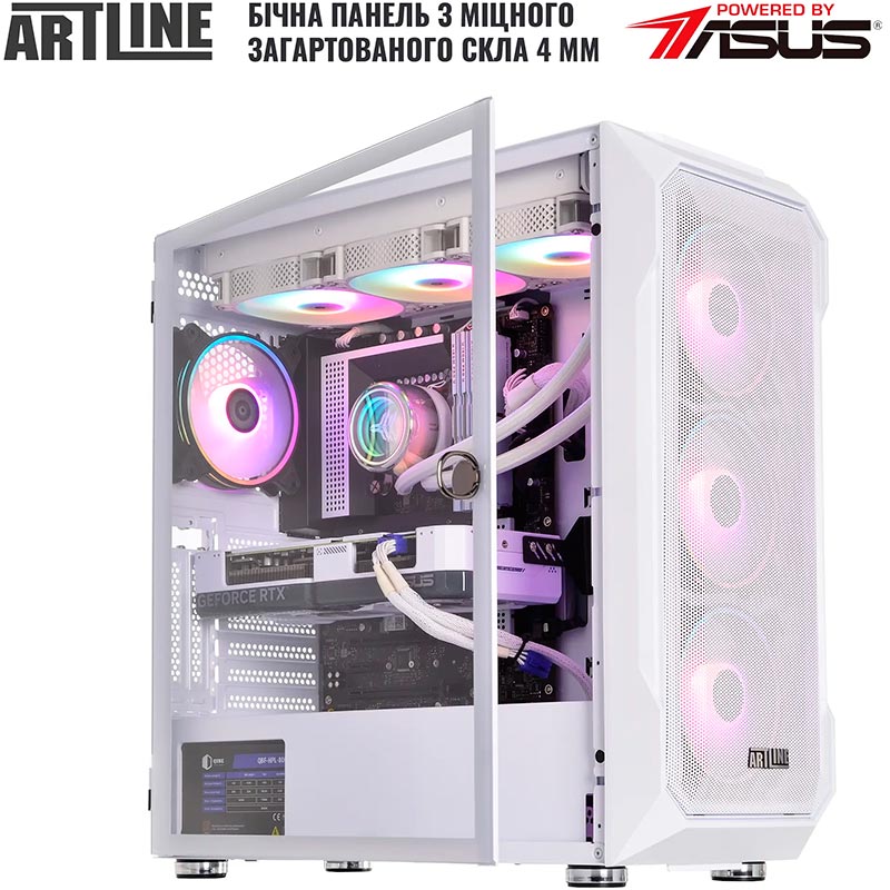 Комп'ютер ARTLINE Gaming X97WHITE Windows 11 Home (X97WHITEv03Win) Чіпсет N5-Z69XT