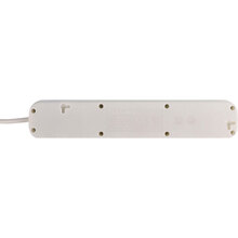 Мережевий фільтр COLORWAY 5 розеток 2м 10А 3х1.0мм2 White (CW-PSEA52W)