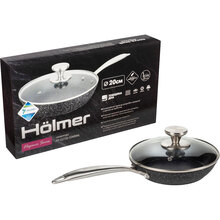 Сковорода HOLMER FP-22720-SSMBML Elegance 20 см Black