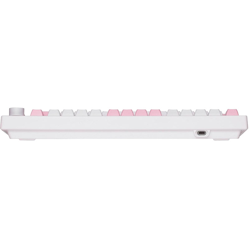 Фото Клавіатура AKKO 5075B Plus Prunus Lannesiana RGB CS Silver Hot-Swap White/Pink (6925758619158)