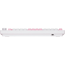 Клавіатура AKKO 5075B Plus Prunus Lannesiana RGB CS Silver Hot-Swap White/Pink (6925758619158)
