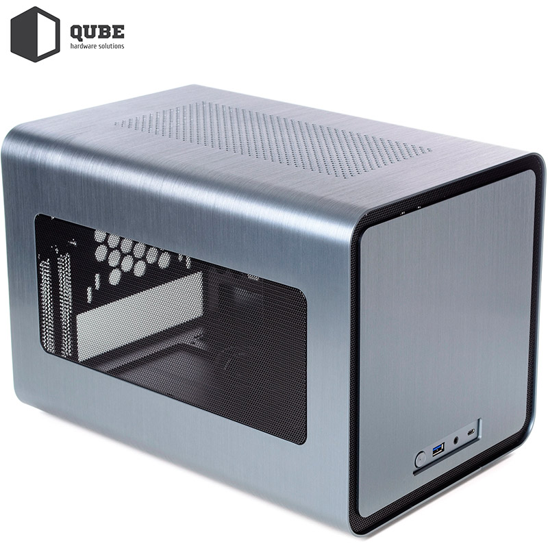 Корпус QUBE V8 Gray (QBV8D_FBNU3) Назначение для настольного компьютера