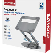 Подставка для ноутбука PROMATE DeskMate-6 Grey (deskmate-6.grey)