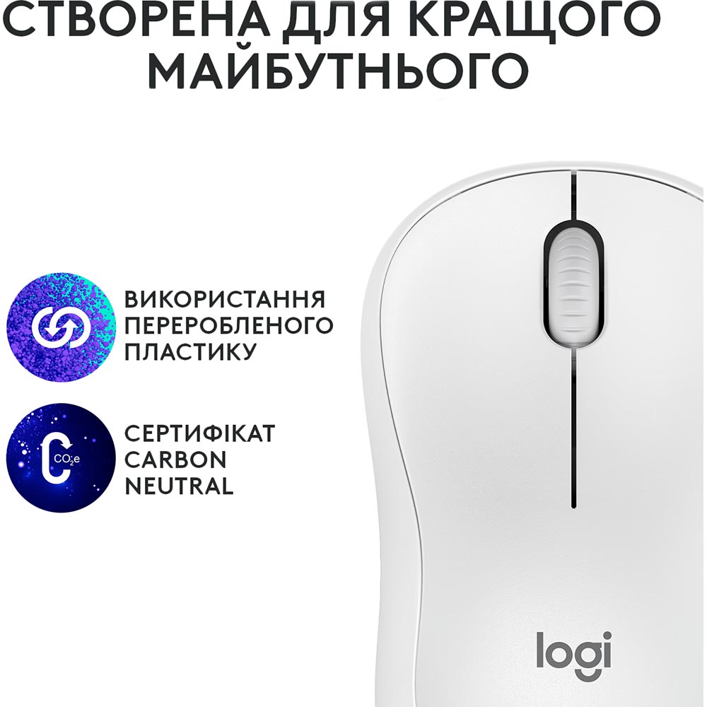 Заказать Мышь LOGITECH M240 Silent Bluetooth Off White (910-007120)