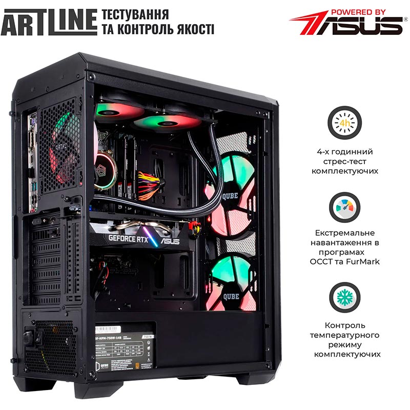 Зовнішній вигляд Комп'ютер ARTLINE Gaming X77 (X77v90)