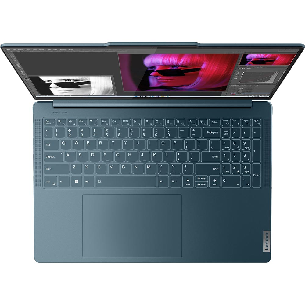 Ноутбук Lenovo Yoga Pro 9 16IRP8 Tidal Teal (83BY004SRA) Діагональ дисплея 16