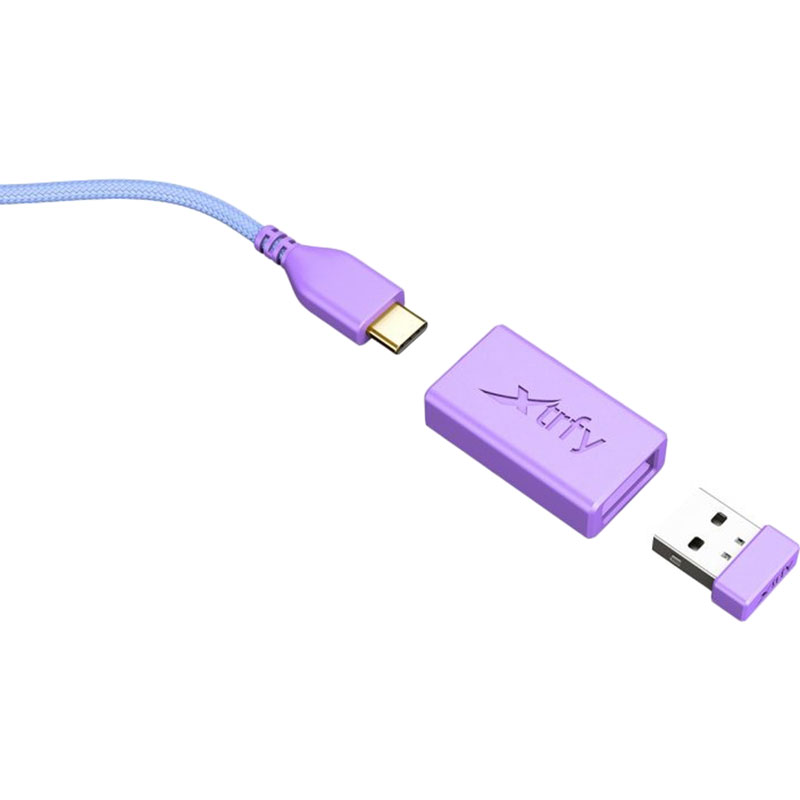 Замовити Миша XTRFY M8 WIRELESS Frosty Purple (M8W-RGB-PURPLE)