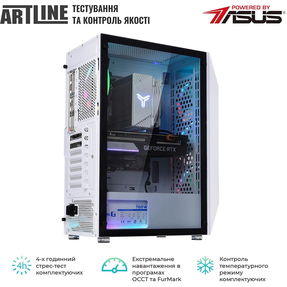 В Україні Комп'ютер ARTLINE Gaming X55WHITE Windows 11 Home (X55WHITEv49Win)