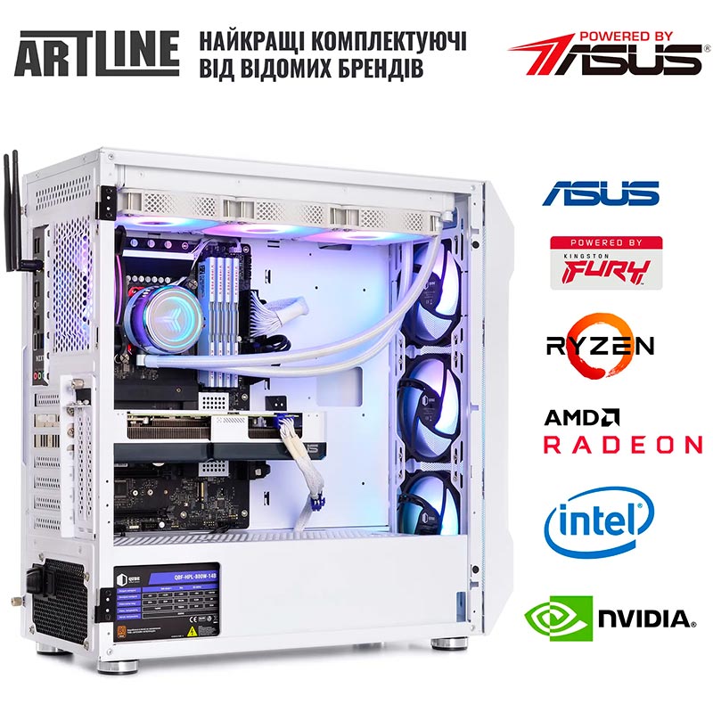 Замовити Комп'ютер ARTLINE Gaming X97WHITE Windows 11 Home (X97WHITEv03Win)