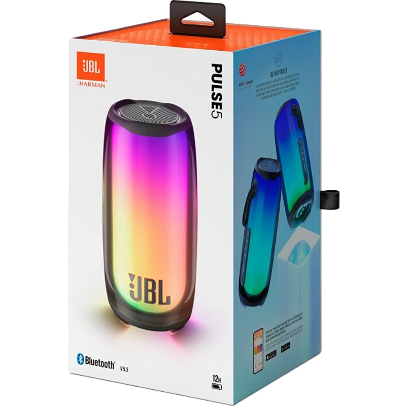 Огляд Портативна акустика JBL PULSE 5 Black (JBLPULSE5BLK)