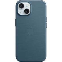 Чехол APPLE для iPhone 15 FineWoven Case with MagSafe Pacific Blue (MT3G3ZM/A)