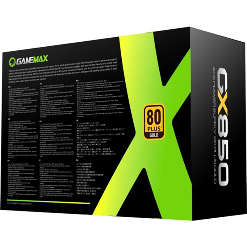 Заказать Блок питания GameMax GX-850 Modular