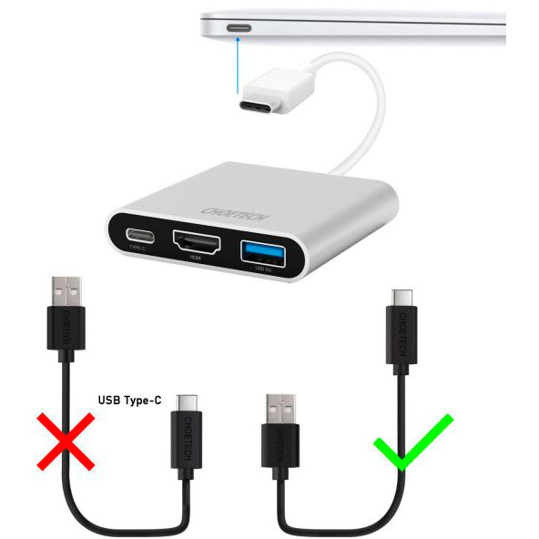 Покупка Кабель CHOETECH USB Type-C - USB Type-C 1 м Black (AC0002)