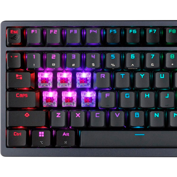 Покупка Клавіатура ASUS ROG Azoth RGB NX RD EN Black (90MP0316-BKUA01)