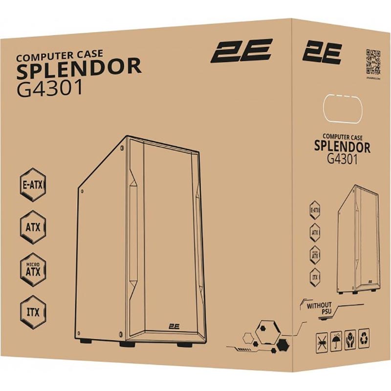 Покупка Корпус 2E SPLENDOR G4301 Black