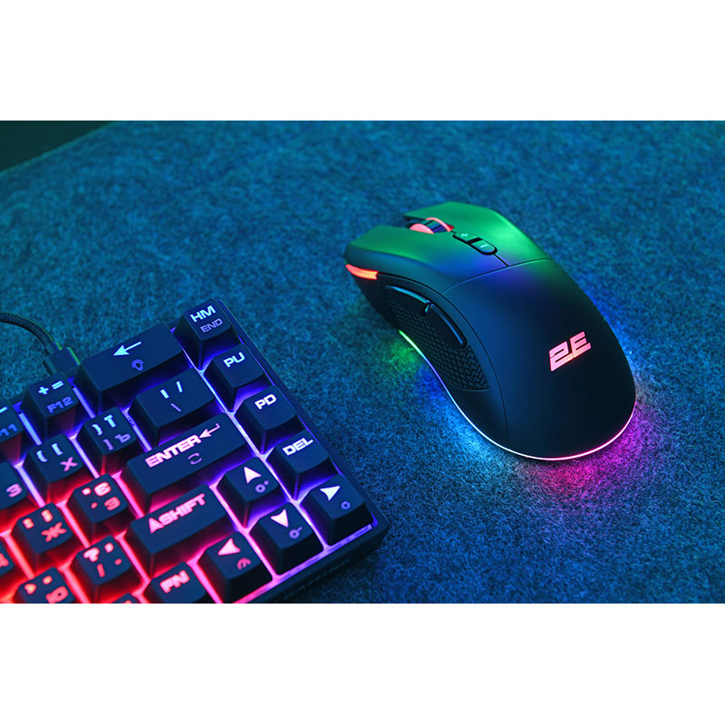 Покупка Мышь 2E GAMING MG350 WL RGB USB Black (2E-MG350UB-WL)