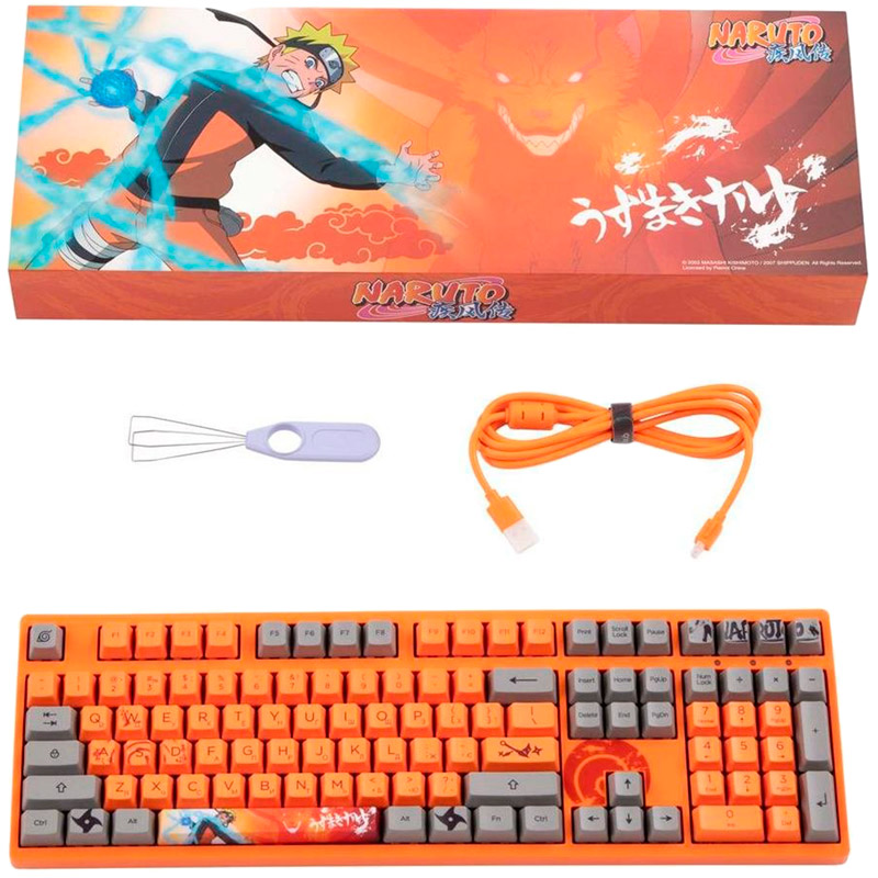 Покупка Клавиатура AKKO 3108 V2 Naruto CS Pink V2 Orange (6925758683456)