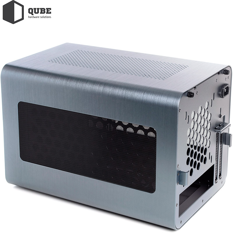 Корпус QUBE V8 Gray (QBV8D_FBNU3) Максимальная длина видеокарты 330