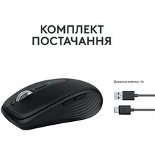 Мышь LOGITECH MX Anywhere 3S Bluetooth Graphite (910-006929)