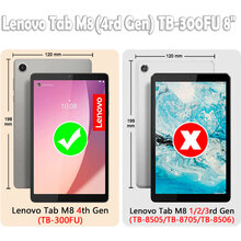 Чохол BECOVER Smart Case для Lenovo Tab M8 (4rd Gen) TB-300FU 8" Black (709209)