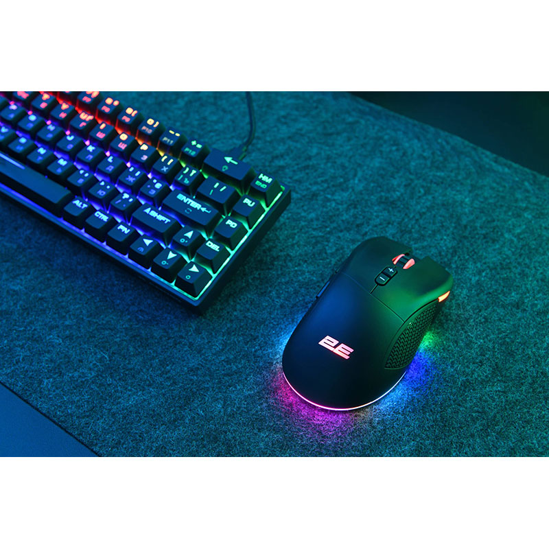 Изображение Мышь 2E GAMING MG350 WL RGB USB Black (2E-MG350UB-WL)