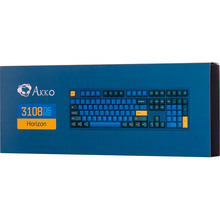 Клавиатура AKKO 3108 V2 DS Horizon CS Pink V2 Black/Blue (6925758607698)