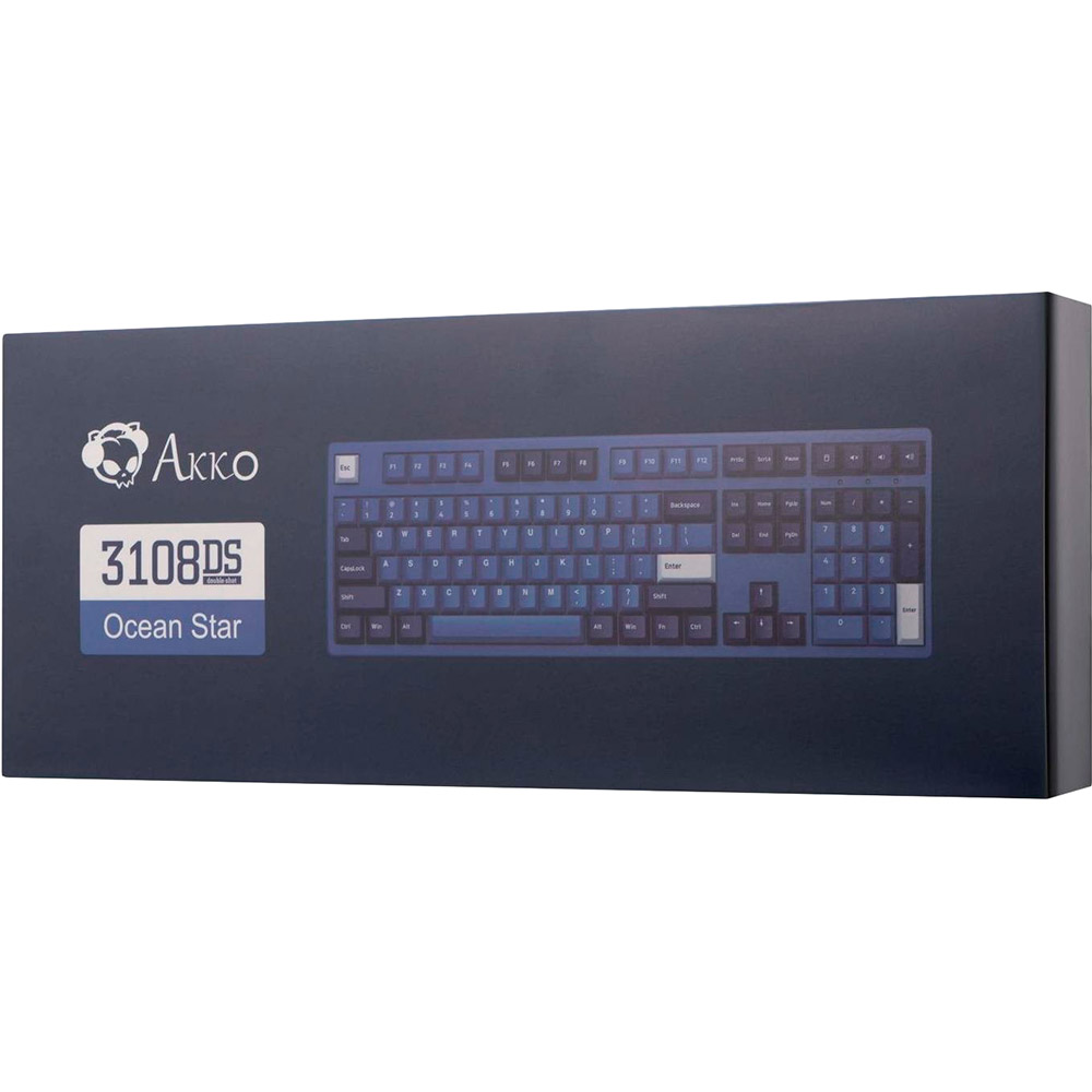 Изображение Клавиатура AKKO 3108DS Ocean Star CS Orange V2 Blue (6925758614214)