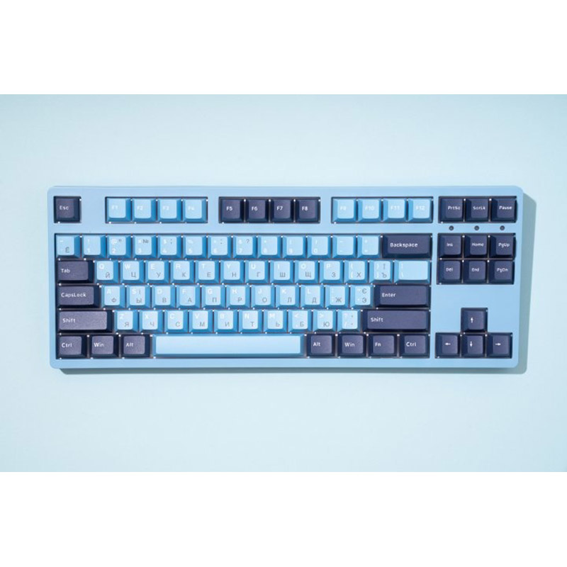Изображение Клавиатура AKKO 3087 Mirror of the Sky Cherry MX Brown Blue (A3087 MI CBR)