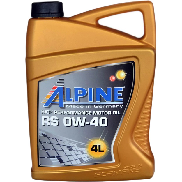 Моторное масло Alpine RS 0W-40 4 л (0225-4)