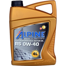 Моторное масло Alpine RS 0W-40 4 л (0225-4)