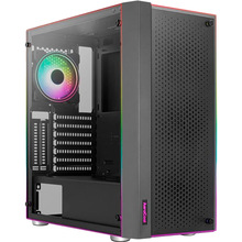 Корпус AEROCOOL Skribble-G-BK-v1 без БП Black (ACCM-PB28033.11)