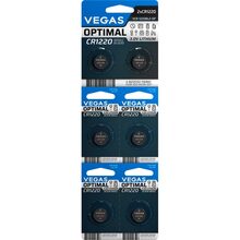 Батарейки VEGAS CR1220 Optimal VСR-1220BL6-OP