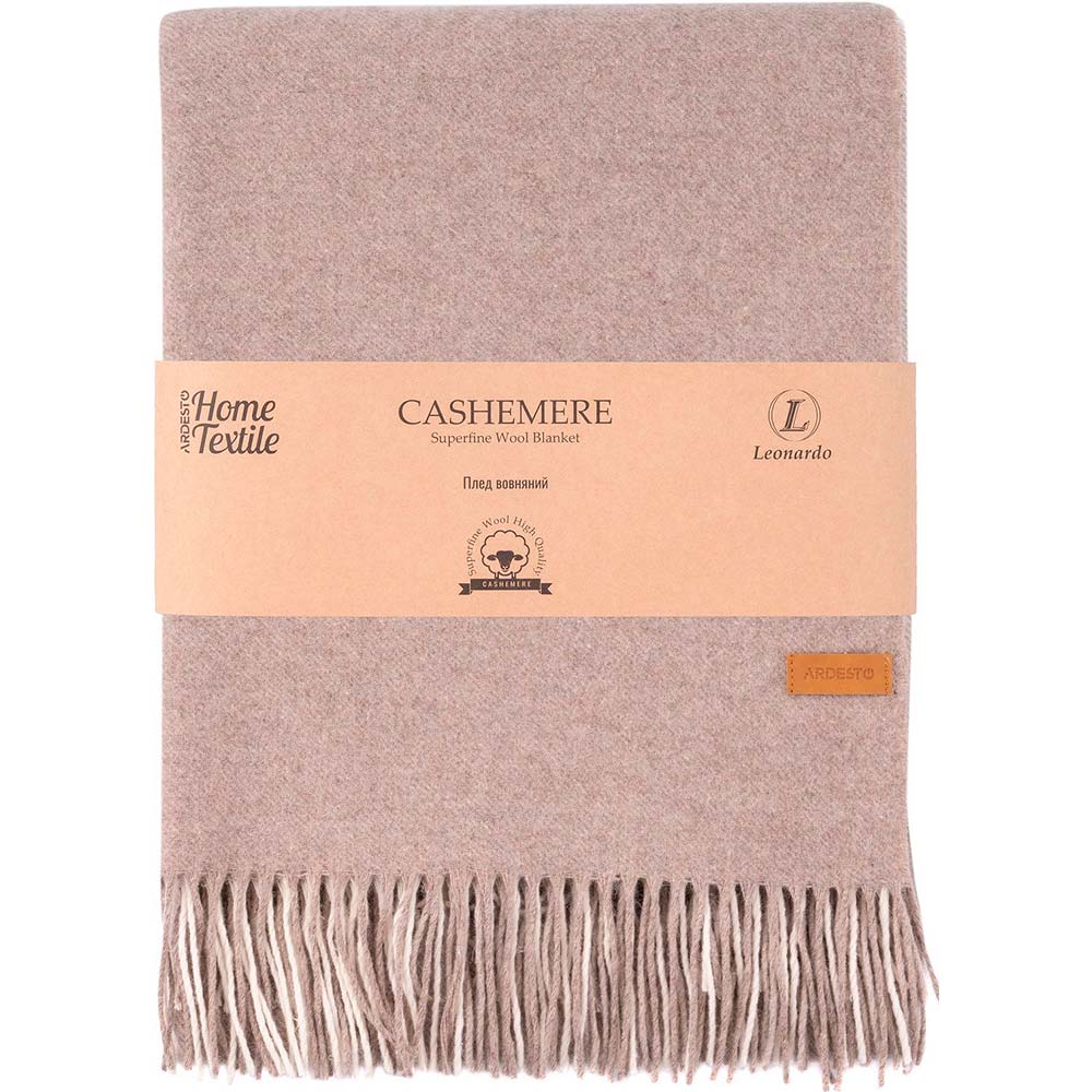 Плед Ardesto Leonardo Moon 140 x 200 см Beige (ART0601LM)