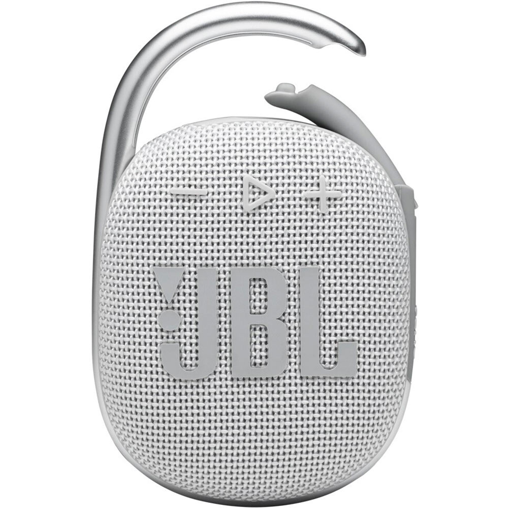 Портативна акустика JBL Clip 4 Eco White (JBLCLIP4ECOWHT)