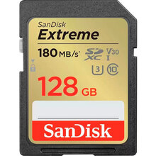 Карта пам'яті SANDISK 128GB C10 UHS-I U3 Extreme V30 (SDSDXVA-128G-GNCIN)