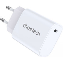 Зарядний пристрій CHOETECH Q5004-EU-WH 20 Вт White (Q5004-EU-WH)