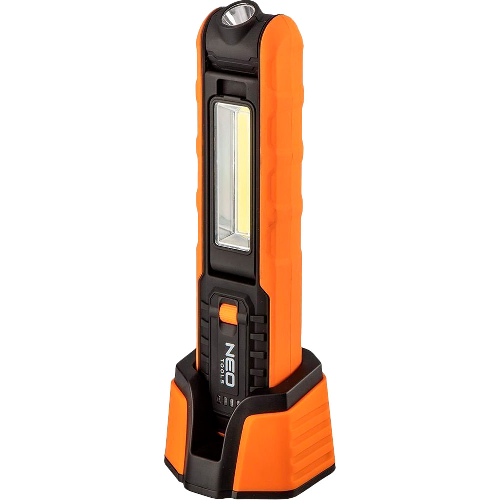 Ліхтар NEO TOOLS 500 люмен 5 Вт + 1 Вт USB (99-065) Ліхтар NEO TOOLS 500 люмен 5 Вт + 1 Вт USB (99-065)