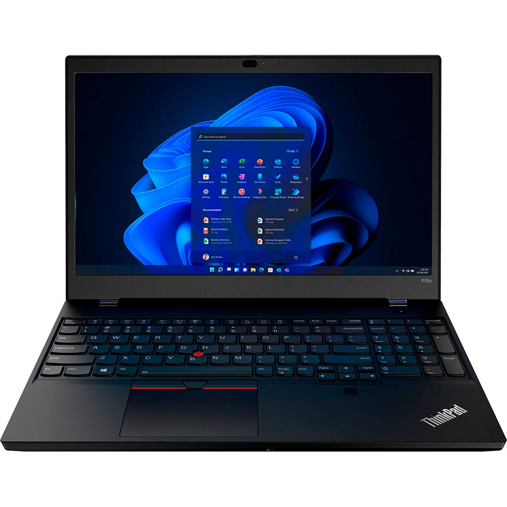 Ноутбук Lenovo ThinkPad P15v AMD G3 T Black (21EM001ARA)