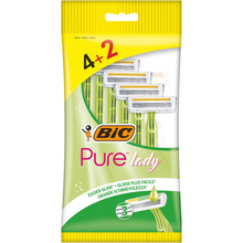 Бритвы одноразовые Bic Pure 3 Lady 4 + 2 шт (3086126727370)