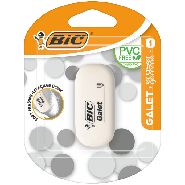 Ластик BIC Galet (3086123388536) Для кого универсально