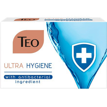 Твердое мыло Teo Beauty Ultra Hygiene Antibacterial 90 г (3800024047411)