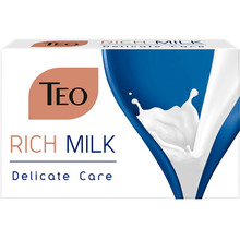 Тверде мило Teo Beauty Rich Milk Delicate Care 90 г (3800024047367)